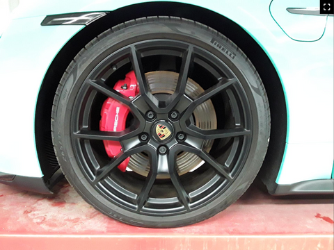 Porsche Taycan GTS Sport Turismo in PTS Mintgreen MY2023