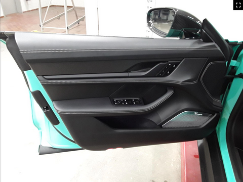 Porsche Taycan GTS Sport Turismo in PTS Mintgreen MY2023