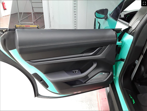 Porsche Taycan GTS Sport Turismo in PTS Mintgreen MY2023