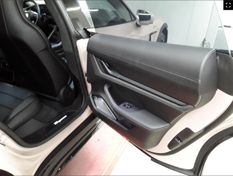 Porsche Taycan Turbo S Cross Turismo in Coffee Beige Metallic MY2022