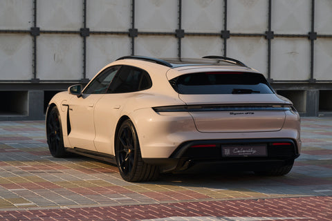 Porsche Taycan GTS Sport Turismo in Coffee Beige Metallic MY2023