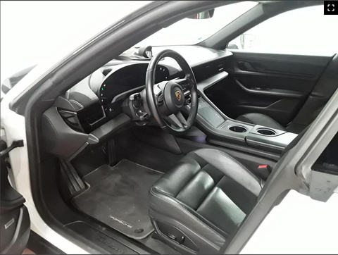 Porsche Taycan Sport Limousine in Carrara White Metallic MY 2022