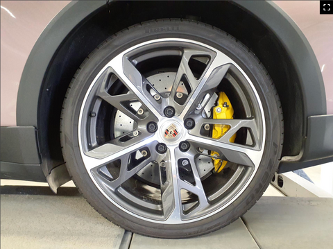 Porsche Taycan Turbo S Cross Turismo in Frozen Berry Metallic MY2022