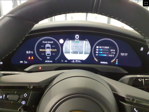 Porsche Taycan Turbo S Cross Turismo in Frozen Berry Metallic MY2022
