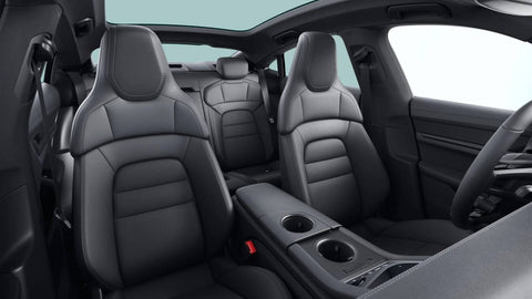Porsche Taycan Sport Limousine in Carrara White Metallic MY 2022