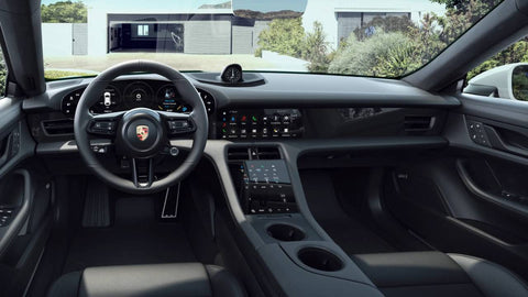 Porsche Taycan GTS Sport Turismo in white MY2023