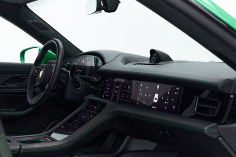 Porsche Taycan Turbo Cross Turismo in PTS Viper Green MY2022