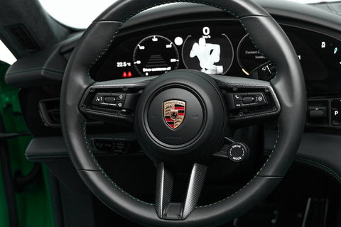 Porsche Taycan Turbo Cross Turismo in PTS Viper Green MY2022