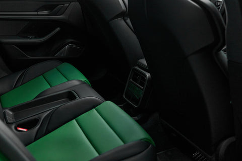 Porsche Taycan Turbo Cross Turismo in PTS Viper Green MY2022
