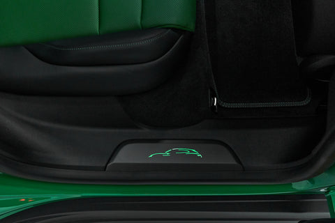 Porsche Taycan Turbo Cross Turismo in PTS Viper Green MY2022