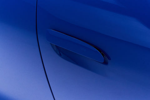 Porsche Taycan Turbo S Cross Turismo in PTS Voodoo Blue MY2022