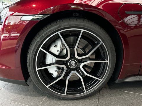 Porsche Taycan Sport Limousine in Cherry Metallic MY2022