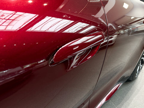 Porsche Taycan Sport Limousine in Cherry Metallic MY2022