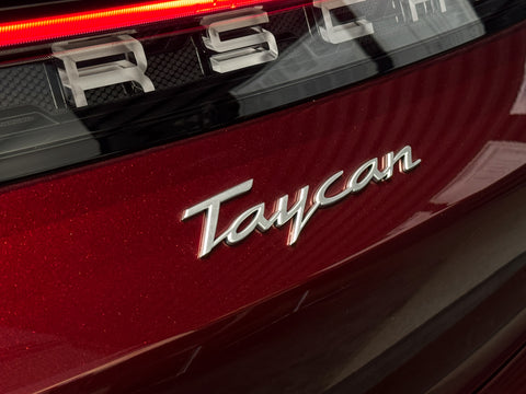 Porsche Taycan Sport Limousine in Cherry Metallic MY2022