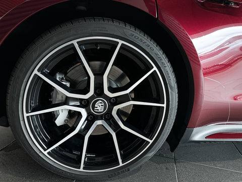 Porsche Taycan Sport Limousine in Cherry Metallic MY2022