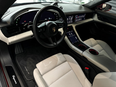 Porsche Taycan Sport Limousine in Cherry Metallic MY2022
