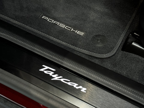 Porsche Taycan Sport Limousine in Cherry Metallic MY2022