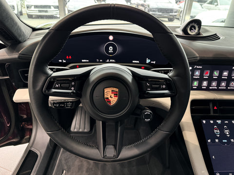 Porsche Taycan Sport Limousine in Cherry Metallic MY2022
