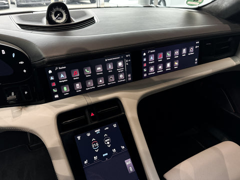 Porsche Taycan Sport Limousine in Cherry Metallic MY2022