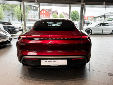 Porsche Taycan Sport Limousine in Cherry Metallic MY2022