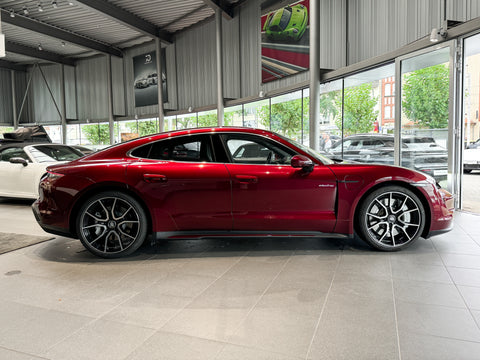 Porsche Taycan Sport Limousine in Cherry Metallic MY2022