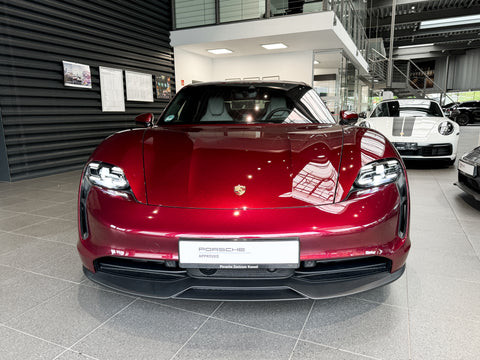 Porsche Taycan Sport Limousine in Cherry Metallic MY2022
