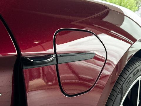 Porsche Taycan Sport Limousine in Cherry Metallic MY2022
