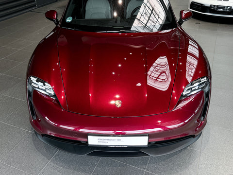 Porsche Taycan Sport Limousine in Cherry Metallic MY2022