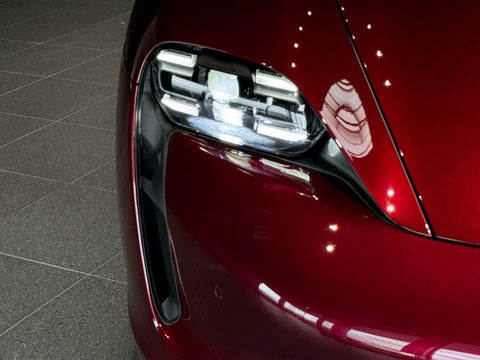 Porsche Taycan Sport Limousine in Cherry Metallic MY2022