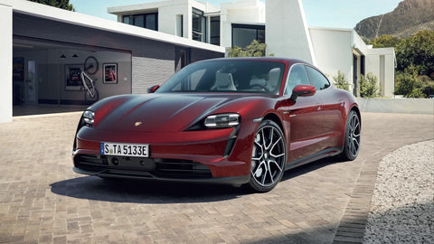 Porsche Taycan Sport Limousine in Cherry Metallic MY2022