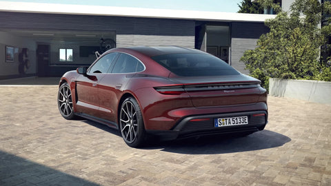 Porsche Taycan Sport Limousine in Cherry Metallic MY2022