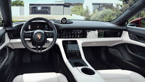 Porsche Taycan Sport Limousine in Cherry Metallic MY2022