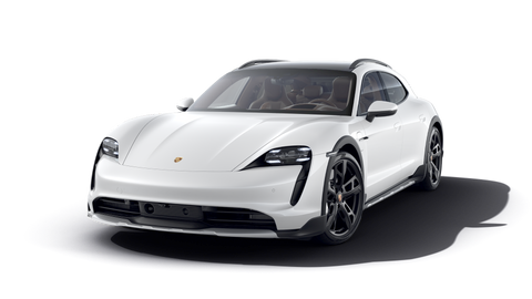Taycan 4S Cross Turismo in Carrarawhitemetallic MY2022