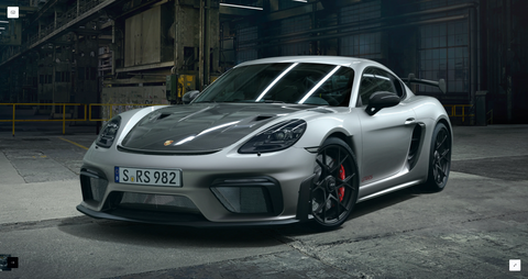 Porsche Cayman GT4 RS Consignment Vehicle