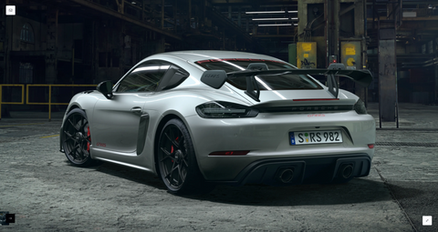 Porsche Cayman GT4 RS Consignment Vehicle