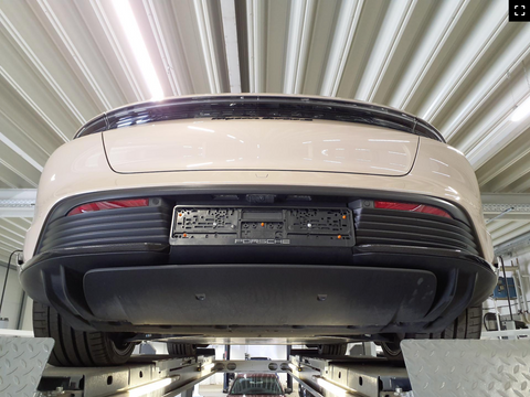 Porsche Taycan Turbo S Sport Limousine in Coffee Beige Metallic MY2023