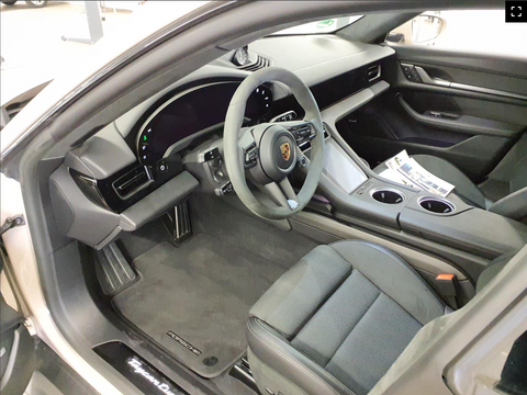 Porsche Taycan Turbo S Sport Limousine in Coffee Beige Metallic MY2023