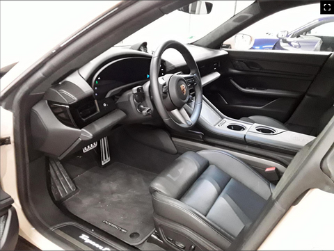 Porsche Taycan Turbo S Cross Turismo in Coffee Beige Metallic MY2022