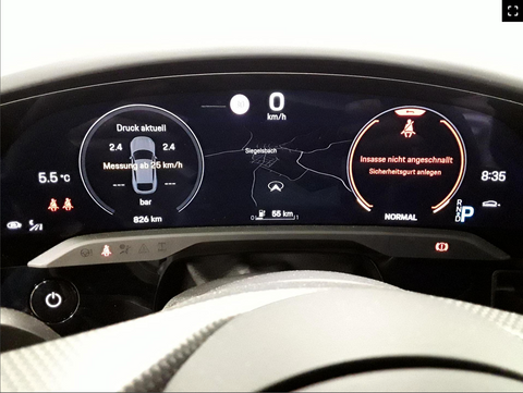 Porsche Taycan Turbo S Cross Turismo in Coffee Beige Metallic MY2022