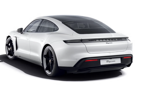 Porsche Taycan Sport Limousine in Carrara White Metallic MY 2022