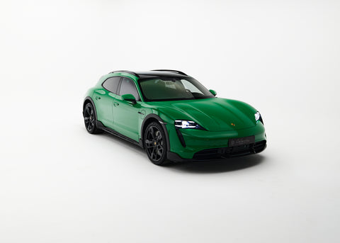 Porsche Taycan Turbo Cross Turismo in PTS Viper Green MY2022