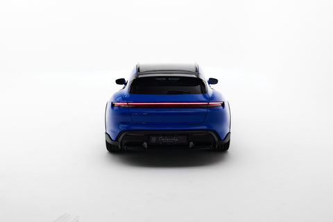 Porsche Taycan Turbo S Cross Turismo in PTS Voodoo Blue MY2022