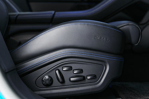 Porsche Taycan Turbo S Cross Turismo in PTS Voodoo Blue MY2022