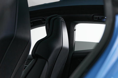 Porsche Taycan GTS Sport Limousine in Frozen Blue Metallic MY 2023