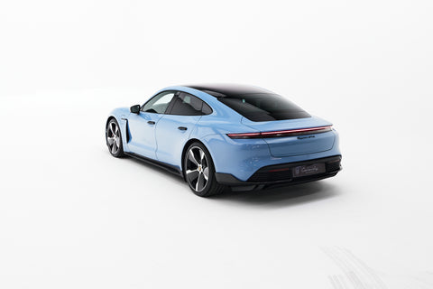 Porsche Taycan GTS Sport Limousine in Frozen Blue Metallic MY 2023