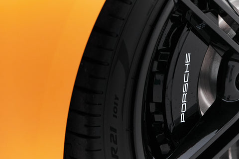 Porsche Taycan Turbo Sport Limousine in PTS Pastelorange MY2023
