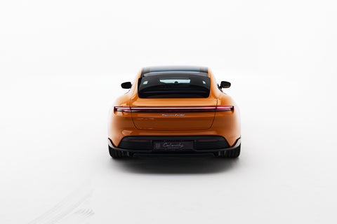 Porsche Taycan Turbo Sport Limousine in PTS Pastelorange MY2023